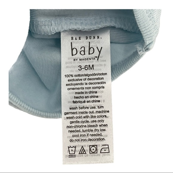 Rae Dunn Snuggle Bunny Chick Magnet 3 Onesies Set - Picture 6 of 6